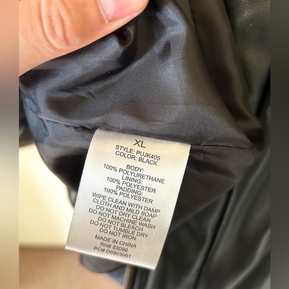 Ci Sono Brand Woman’s Puffer Black Winter Jacket Size XL - Picture 4 of 4